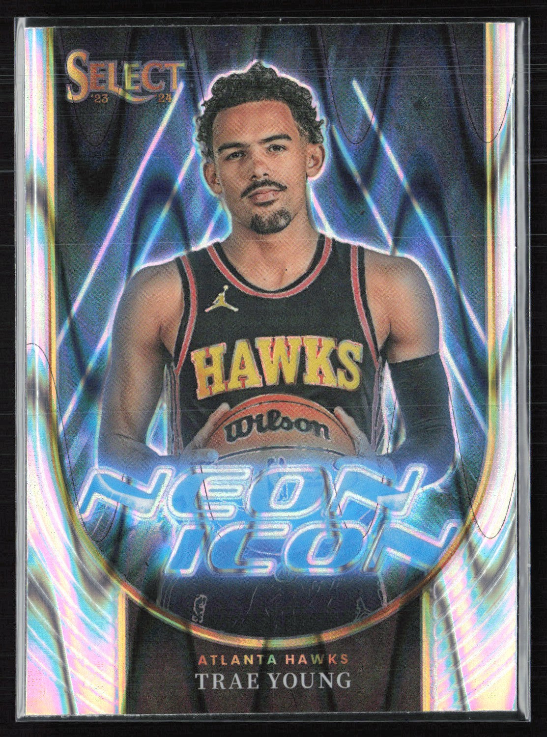 Trae Young Neon Icon Seismic