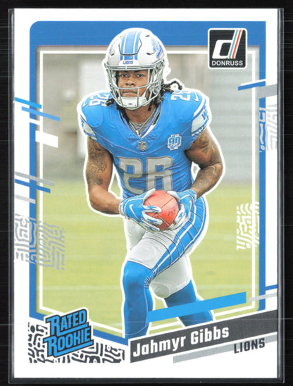 Jahmyr Gibbs RC Rated Rookie