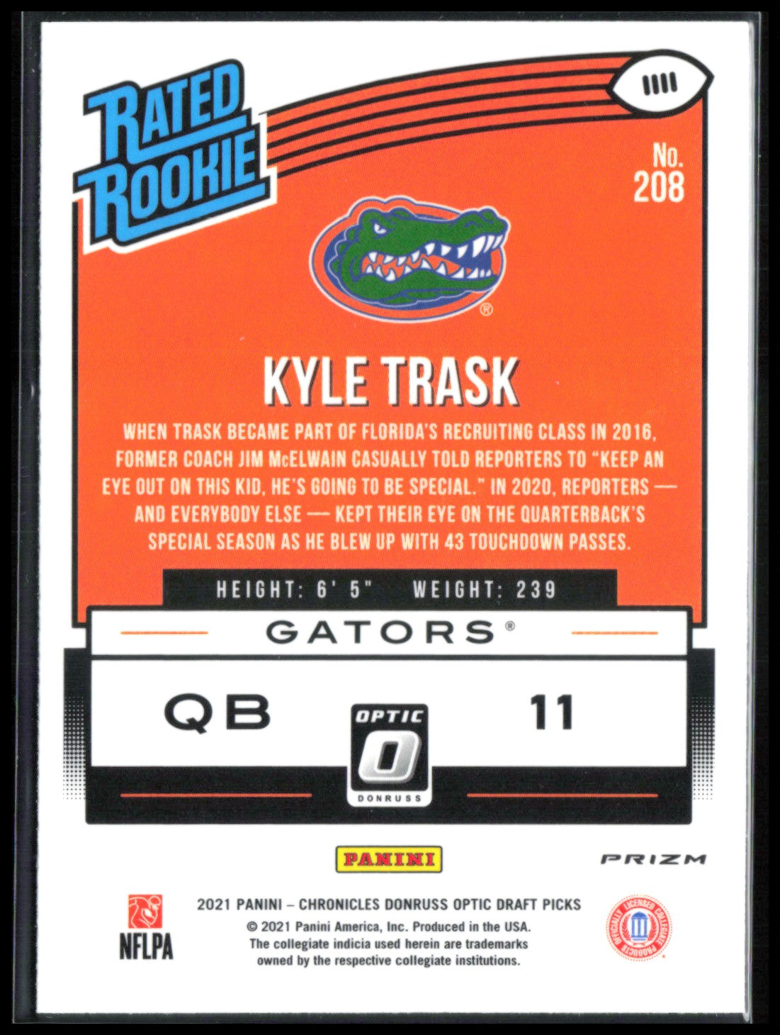 Kyle Trask RC Pink Holo