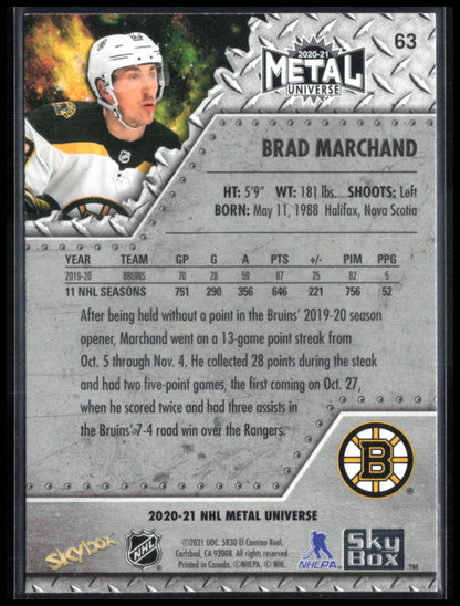 Brad Marchand Blue