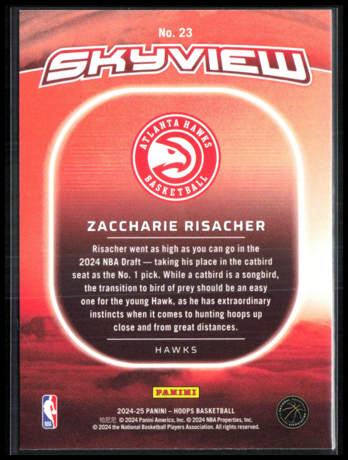 Zaccharie Risacher RC