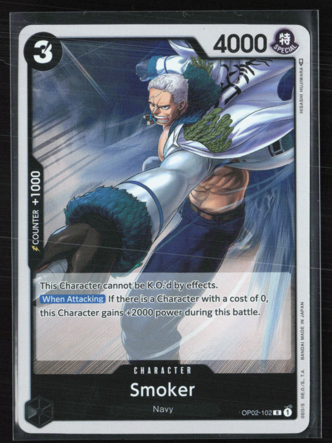 Smoker (102) Paraount War Rare (One Piece)