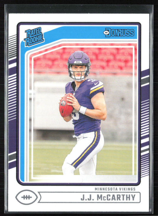 J.J. McCarthy RC Rated Rookie