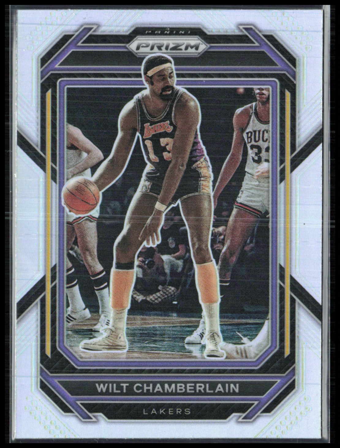 Wilt Chamberlain Silver Prizm
