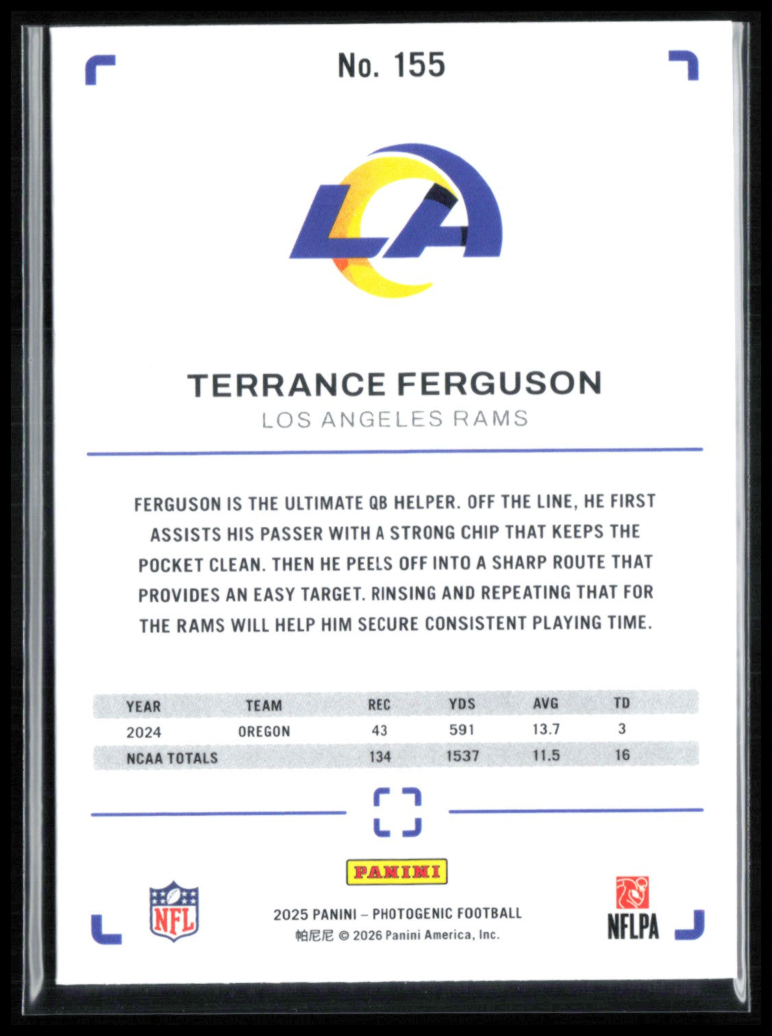 Terrance Ferguson RC /150