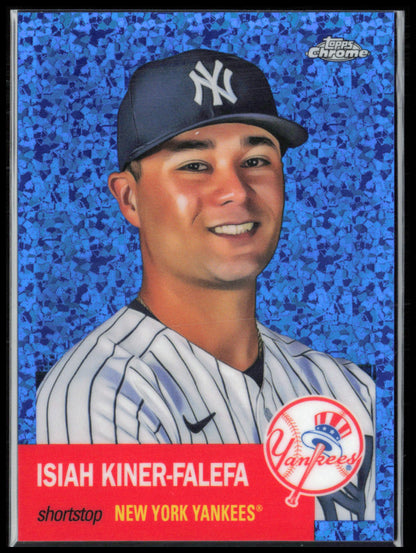 Isiah Kiner-Falefa Blue Mini Diamond /199