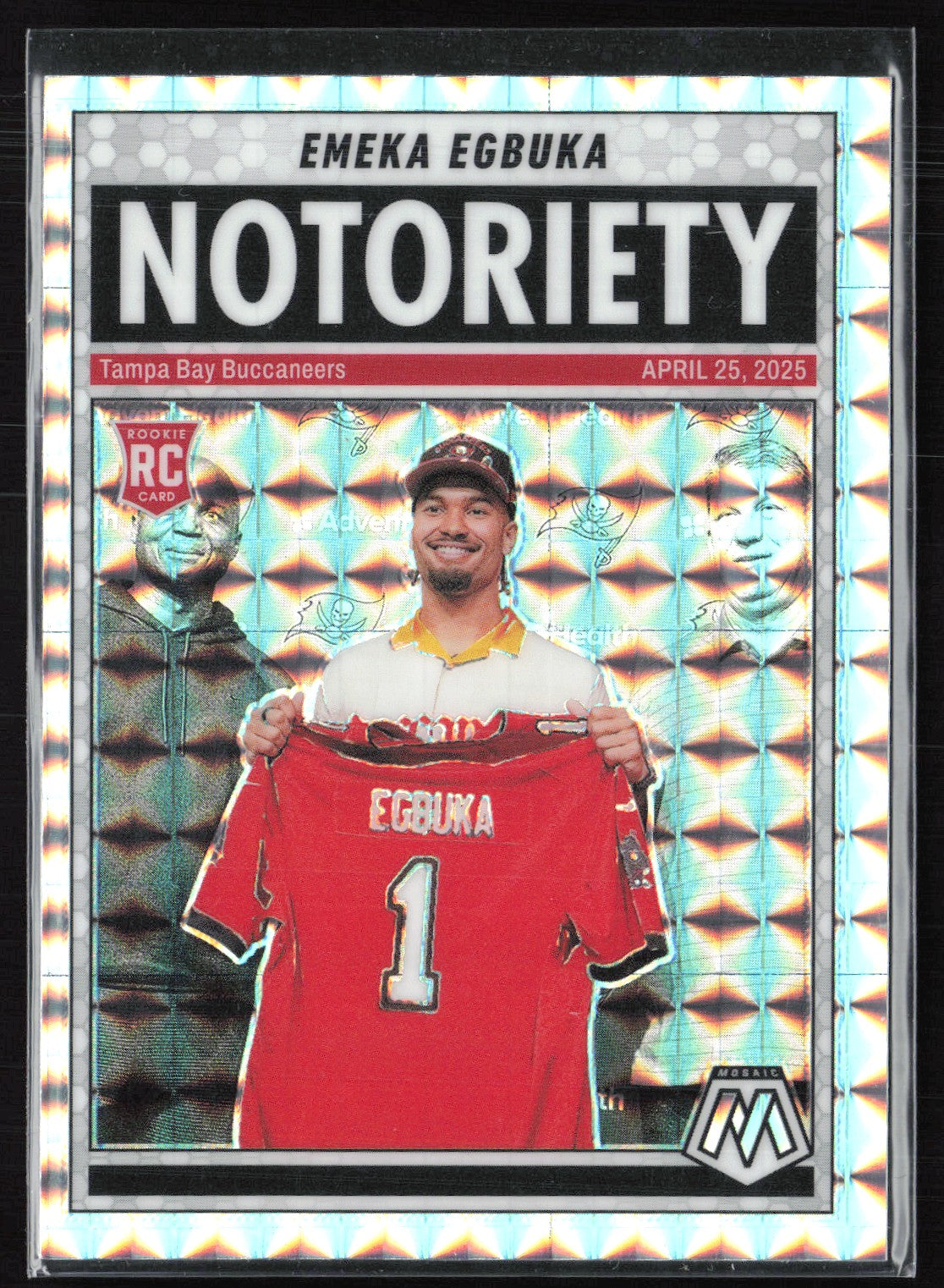 Emeka Egbuka RC Notoriety Mosaic Prizm