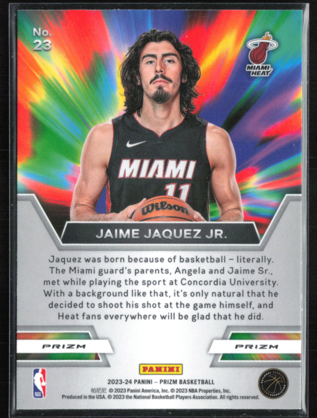 Jaime Jaquez Jr. RC Green Prizm