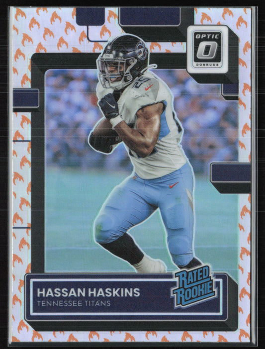 Hassan Haskins RC Fire Emoji SP 2022 Optic