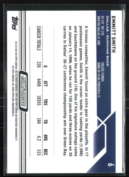 Emmitt Smith Checkerboard