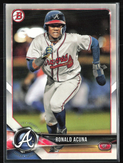 Ronald Acuna 2018 Bowman Prospects