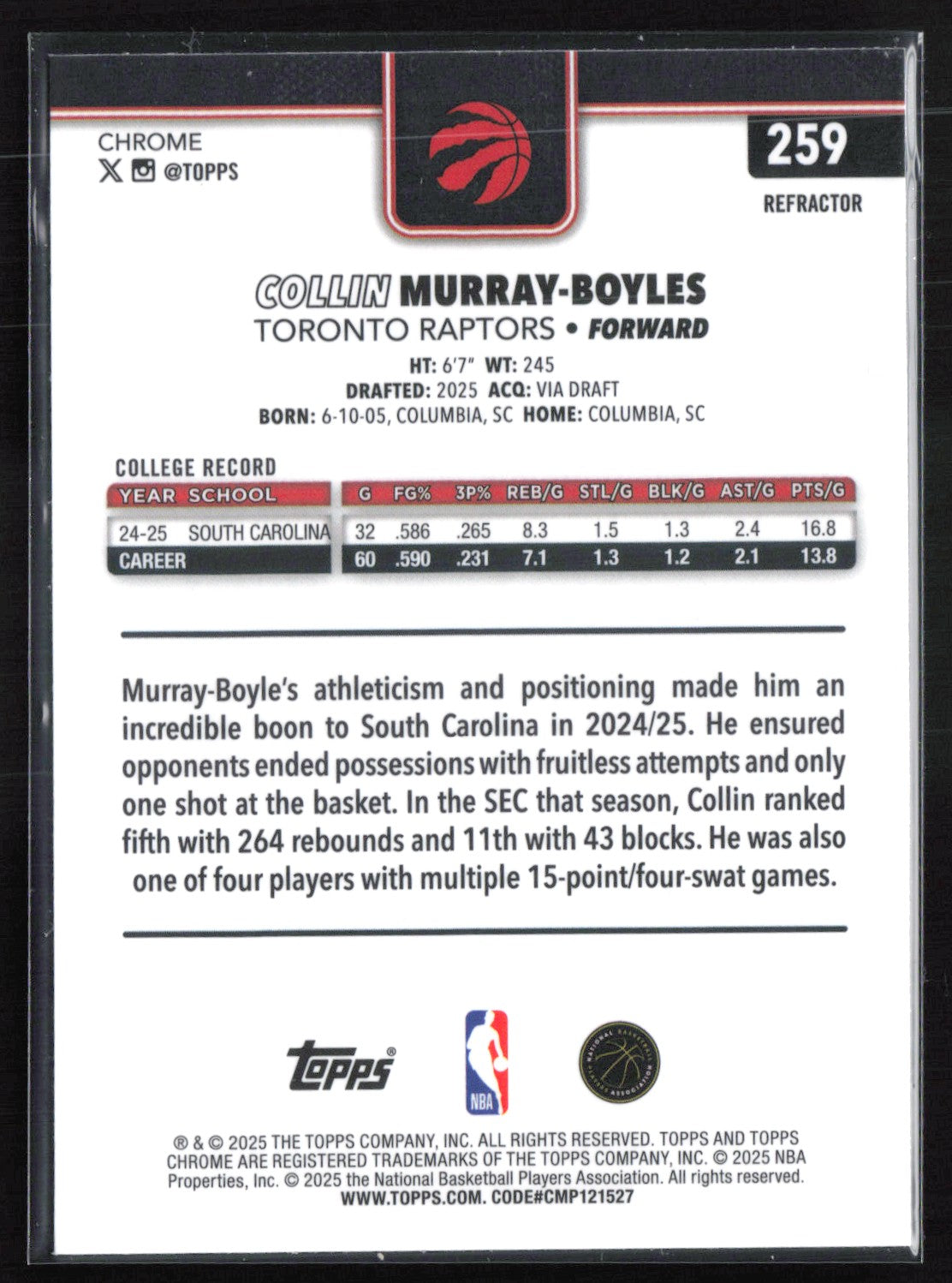 Collin Murray-Boyles RC Refractor