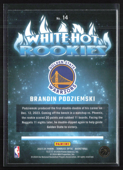 Brandin Podziemski RC