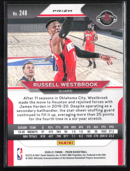 Russell Westbrook Orange Ice