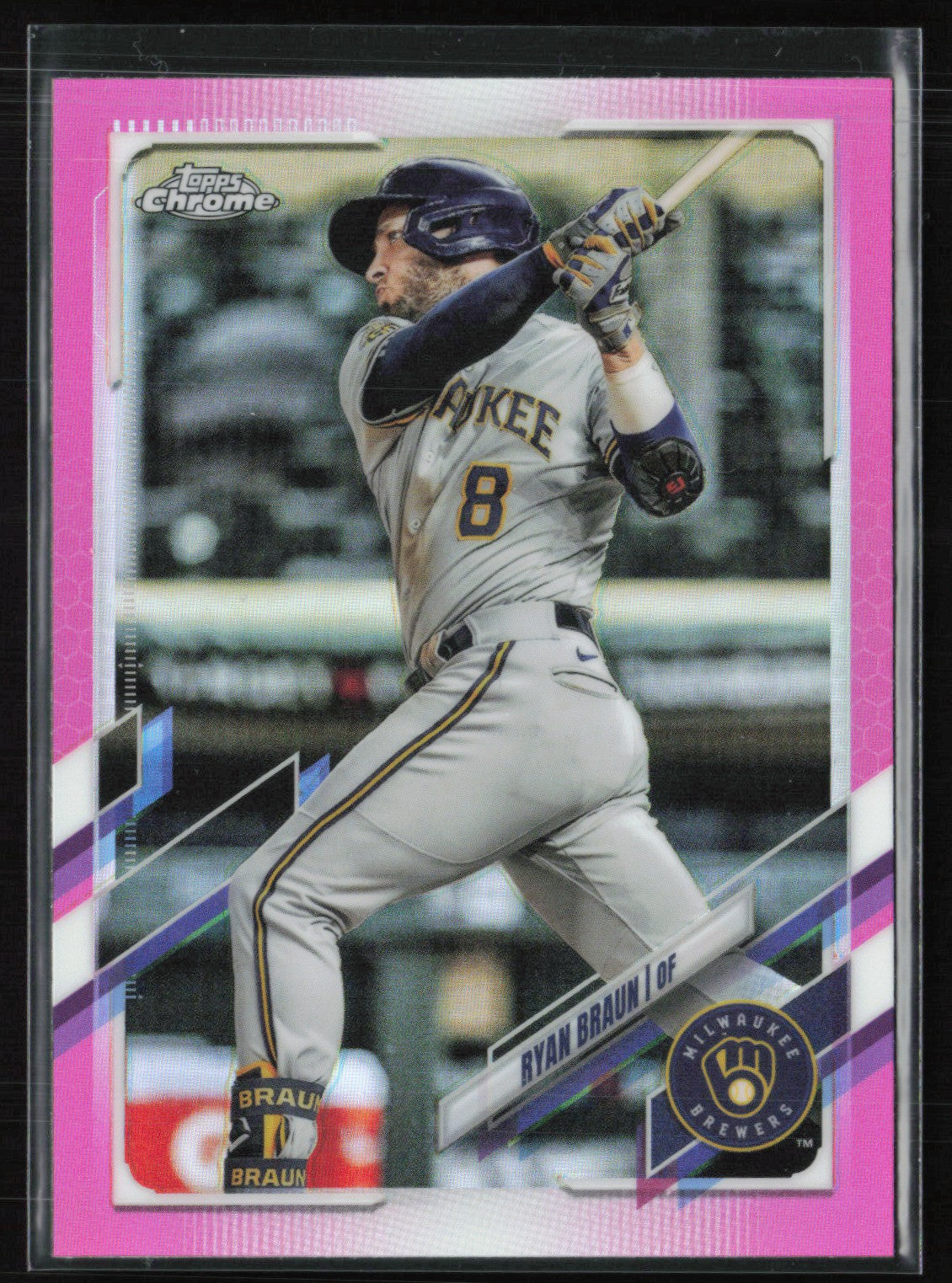 Ryan Braun Pink Refractor