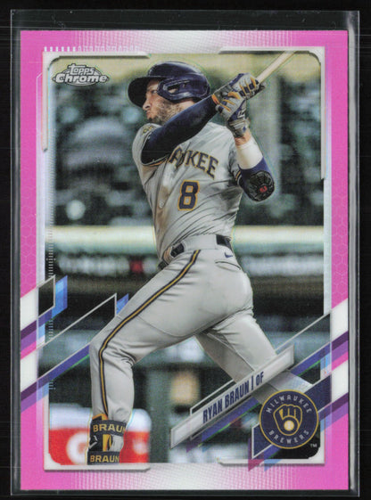 Ryan Braun Pink Refractor