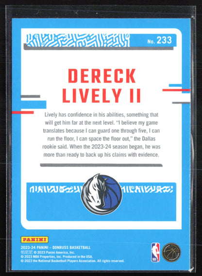 Dereck Lively II RC