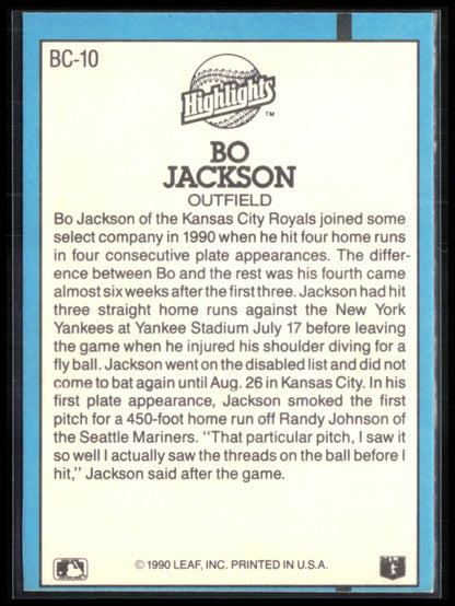 Bo Jackson 1991 Donruss