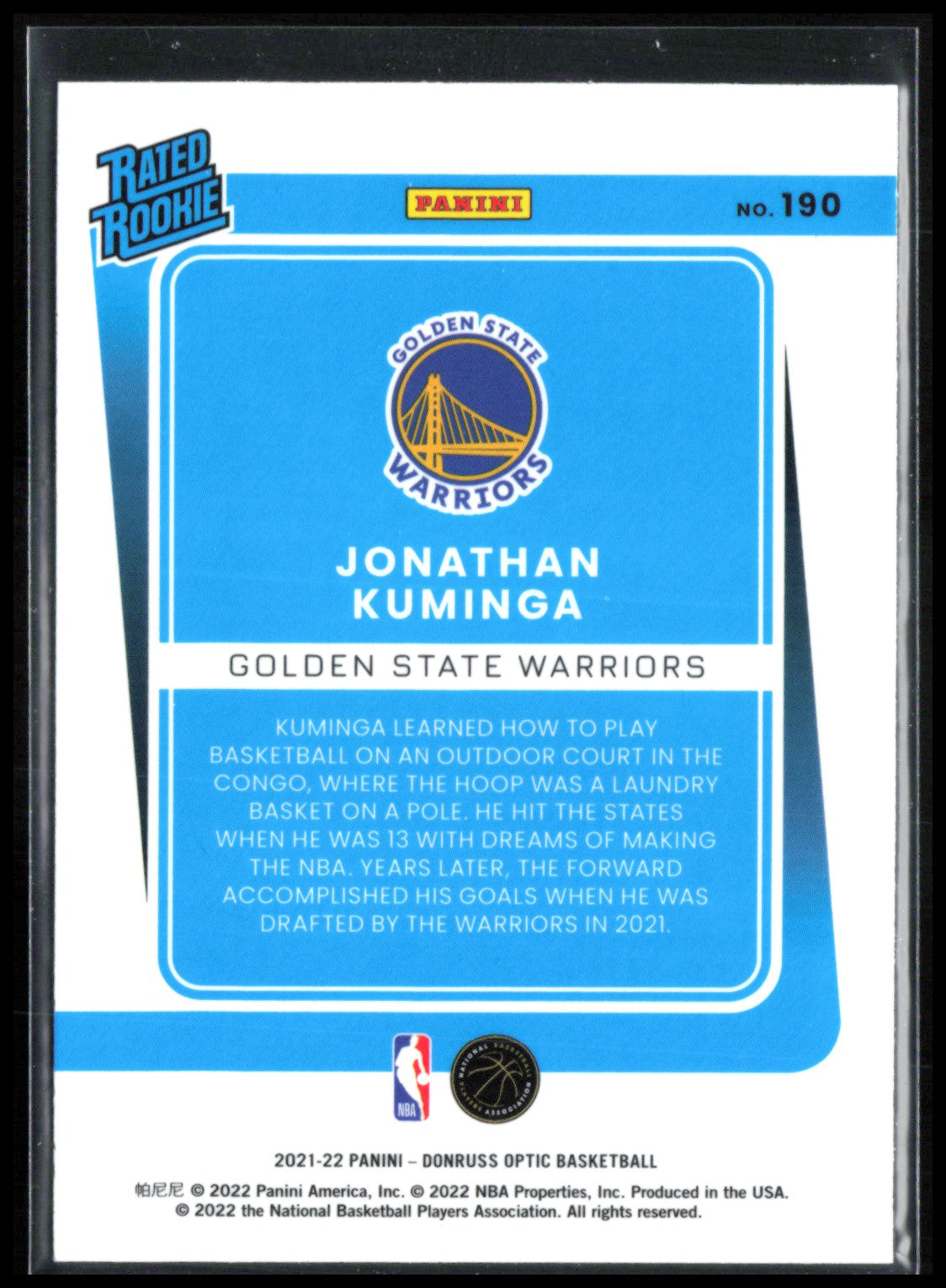 Jonathan Kuminga RC