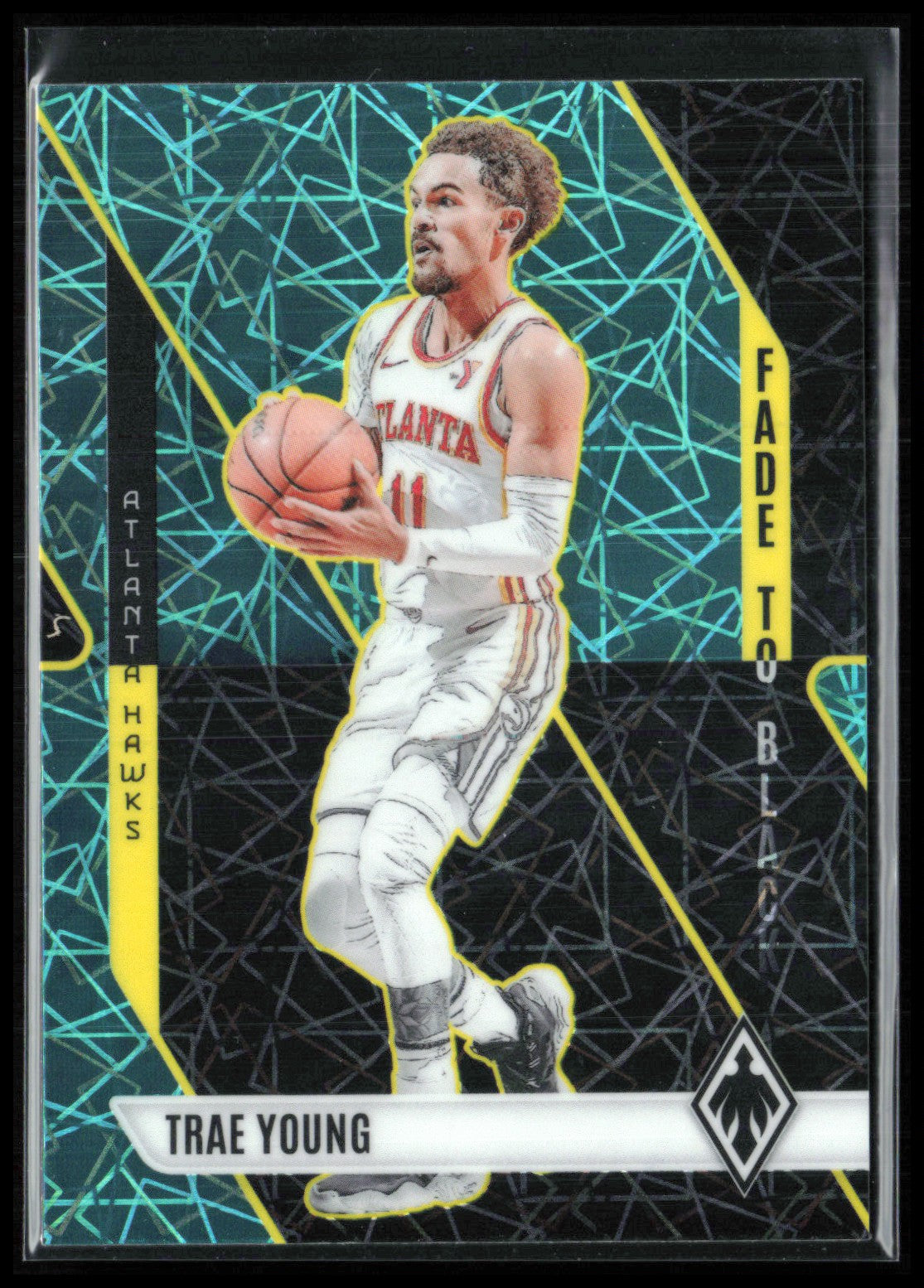 Trae Young Teal Velocity  Fade to Black