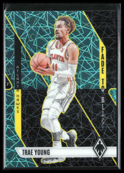 Trae Young Teal Velocity  Fade to Black
