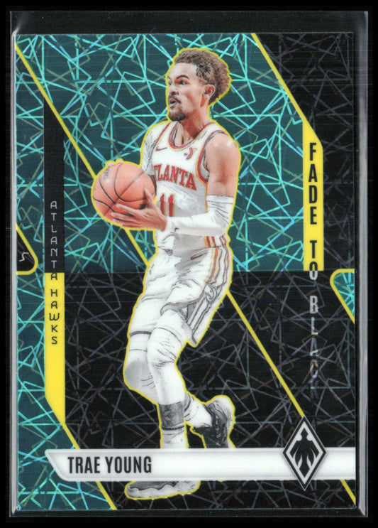 Trae Young Teal Velocity  Fade to Black