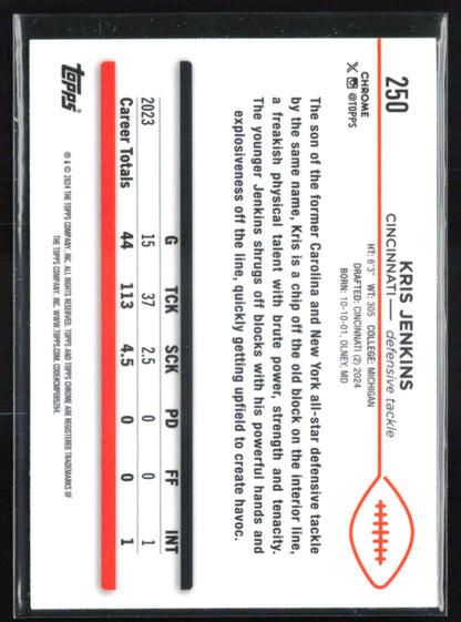 Kris Jenkins Green RC Geometric /99