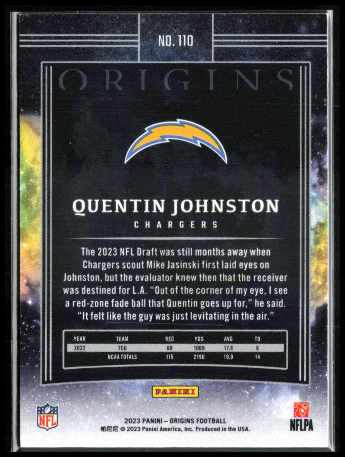 Quentin Johnston RC