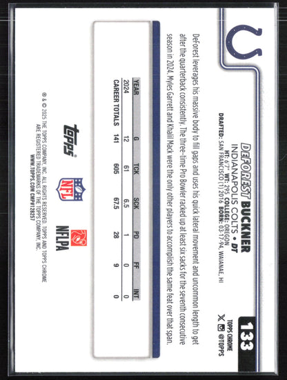 DeForest Buckner Pulsar Refractor