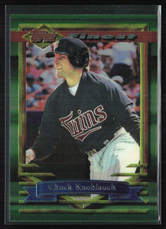 Chuck Knoblauch 1994 Topps Finest