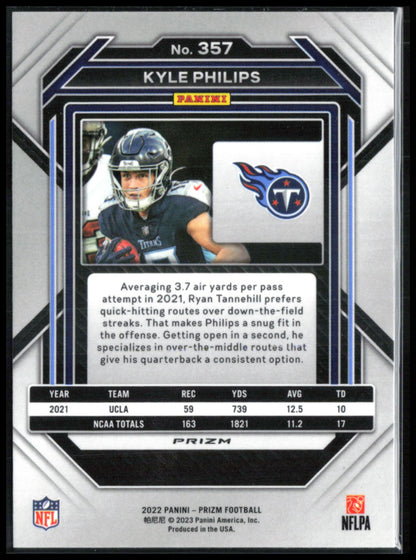 Kyle Philips RC Green Prizm