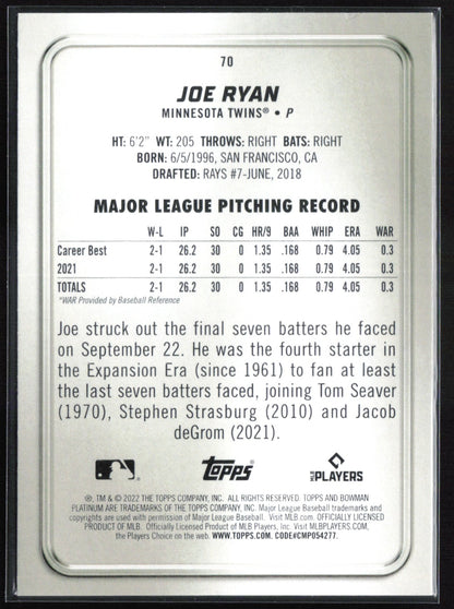 Joe Ryan RC Crackle Foil