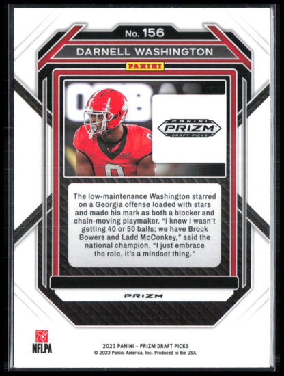 Darnell Washington RC Yellow Ice