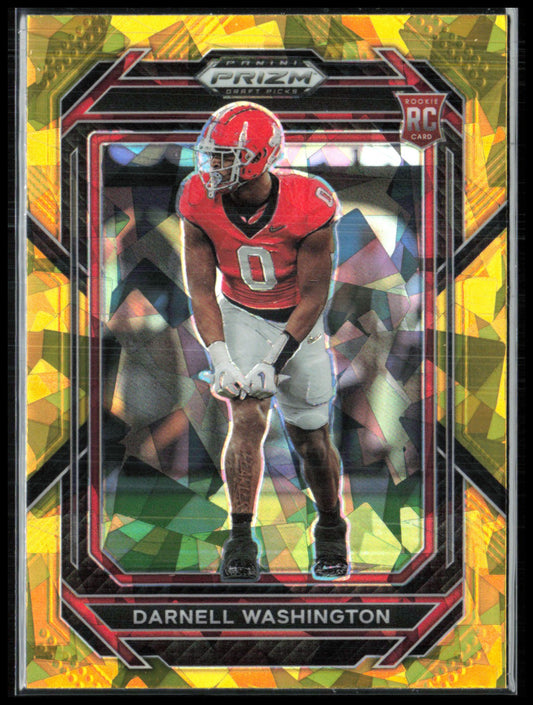 Darnell Washington RC Yellow Ice
