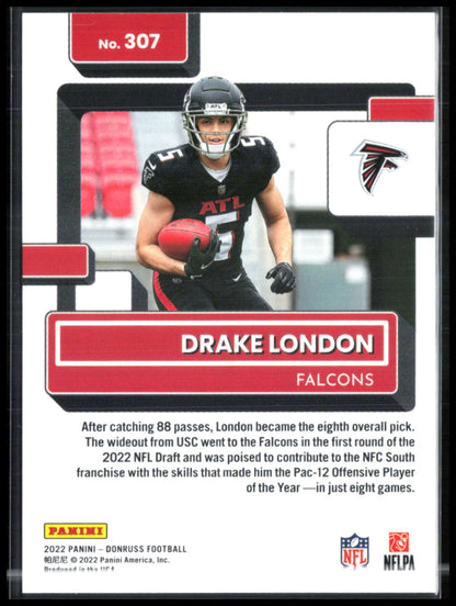 Drake London RC Rated Rookie
