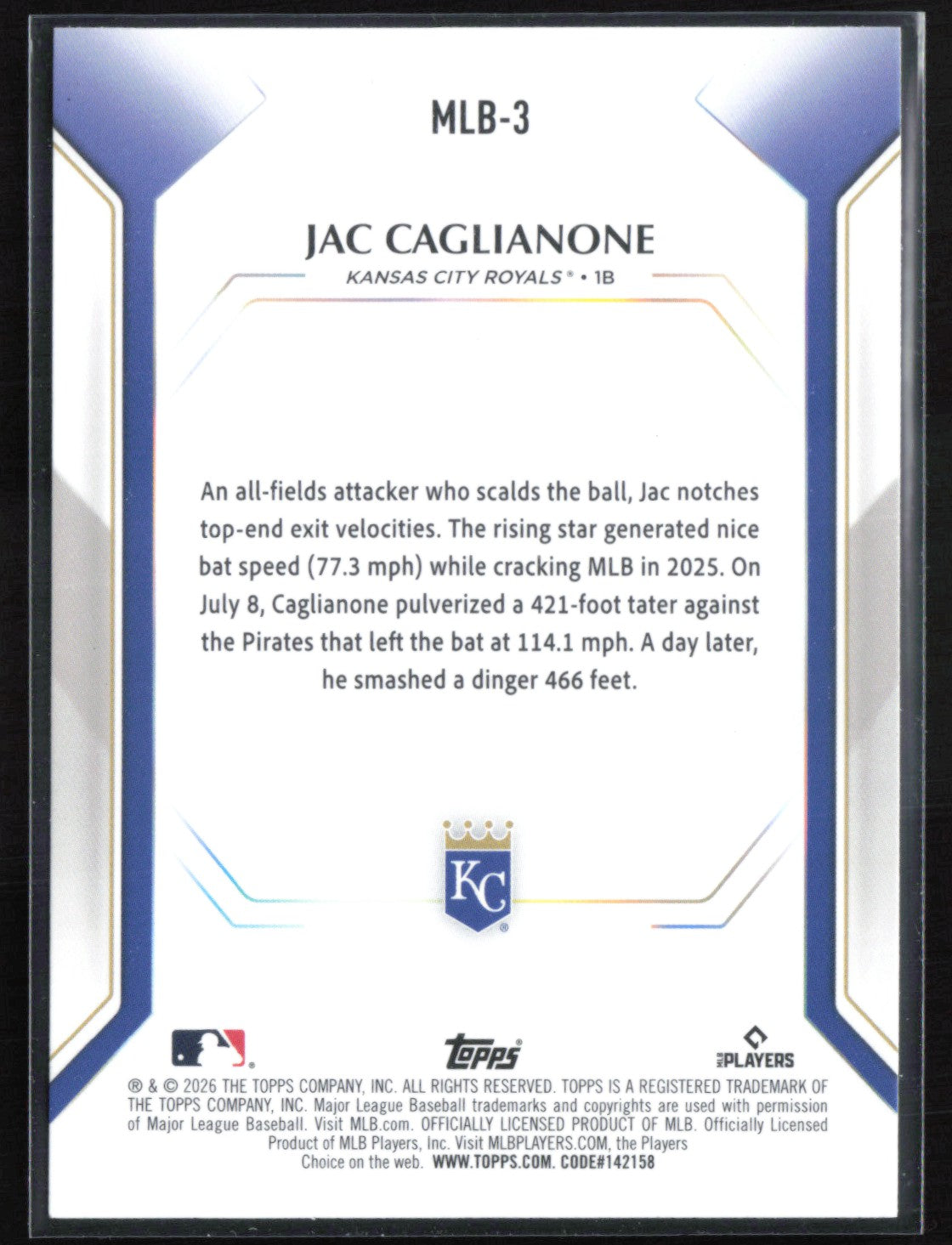 Jac Caglianone