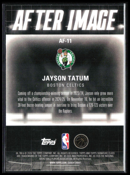 Jayson Tatum After Image