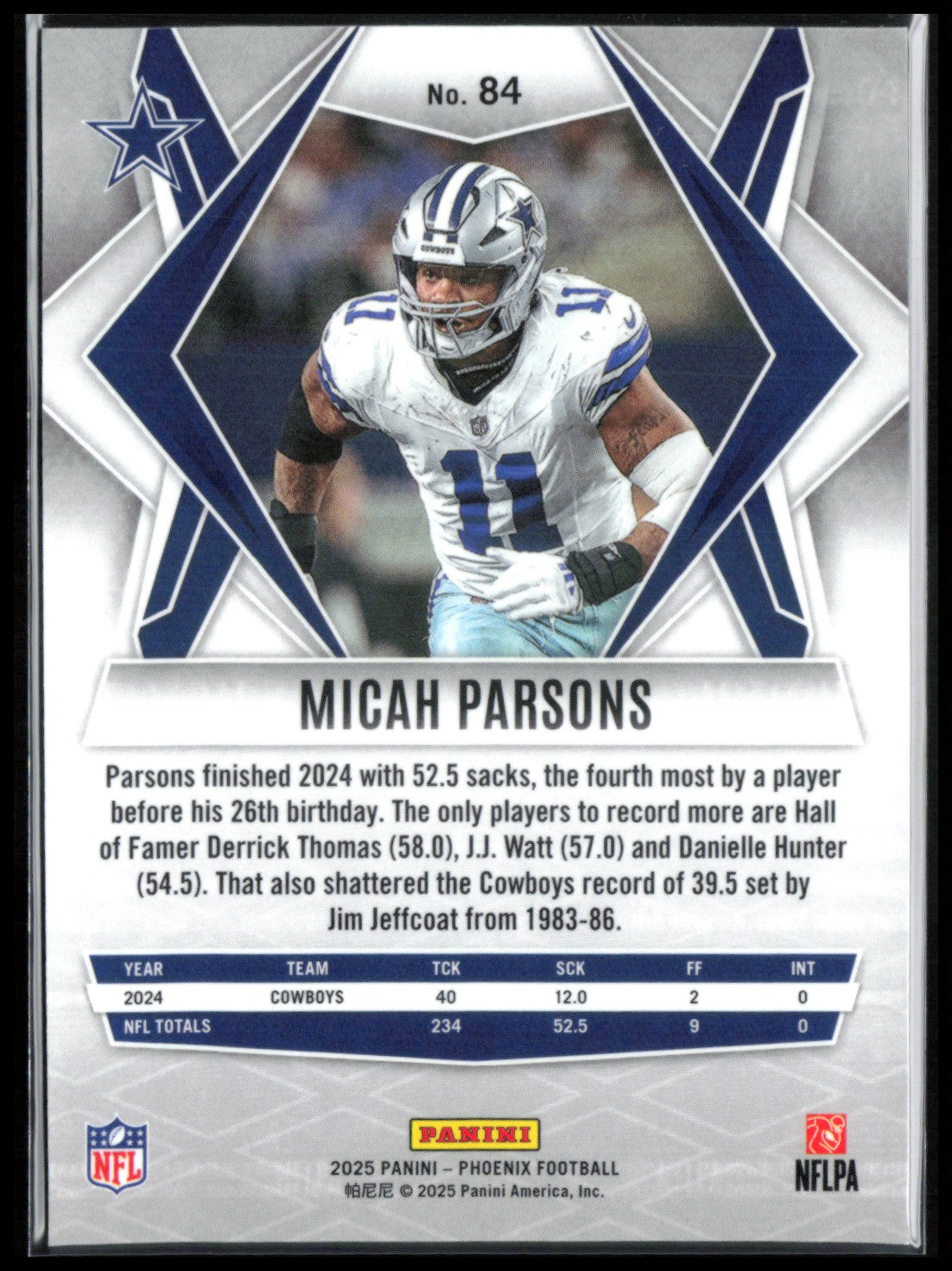 Micah Parsons Mosaic Prizm