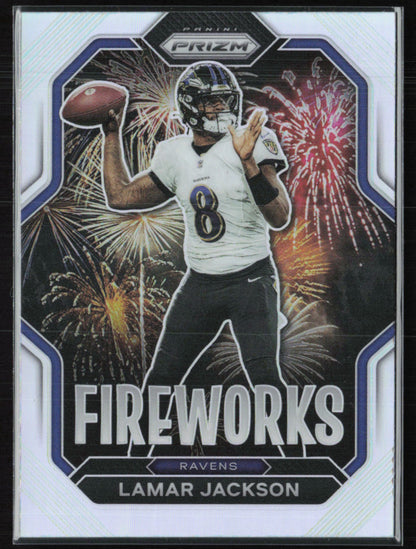 Lamar Jackson Fireworks Silver