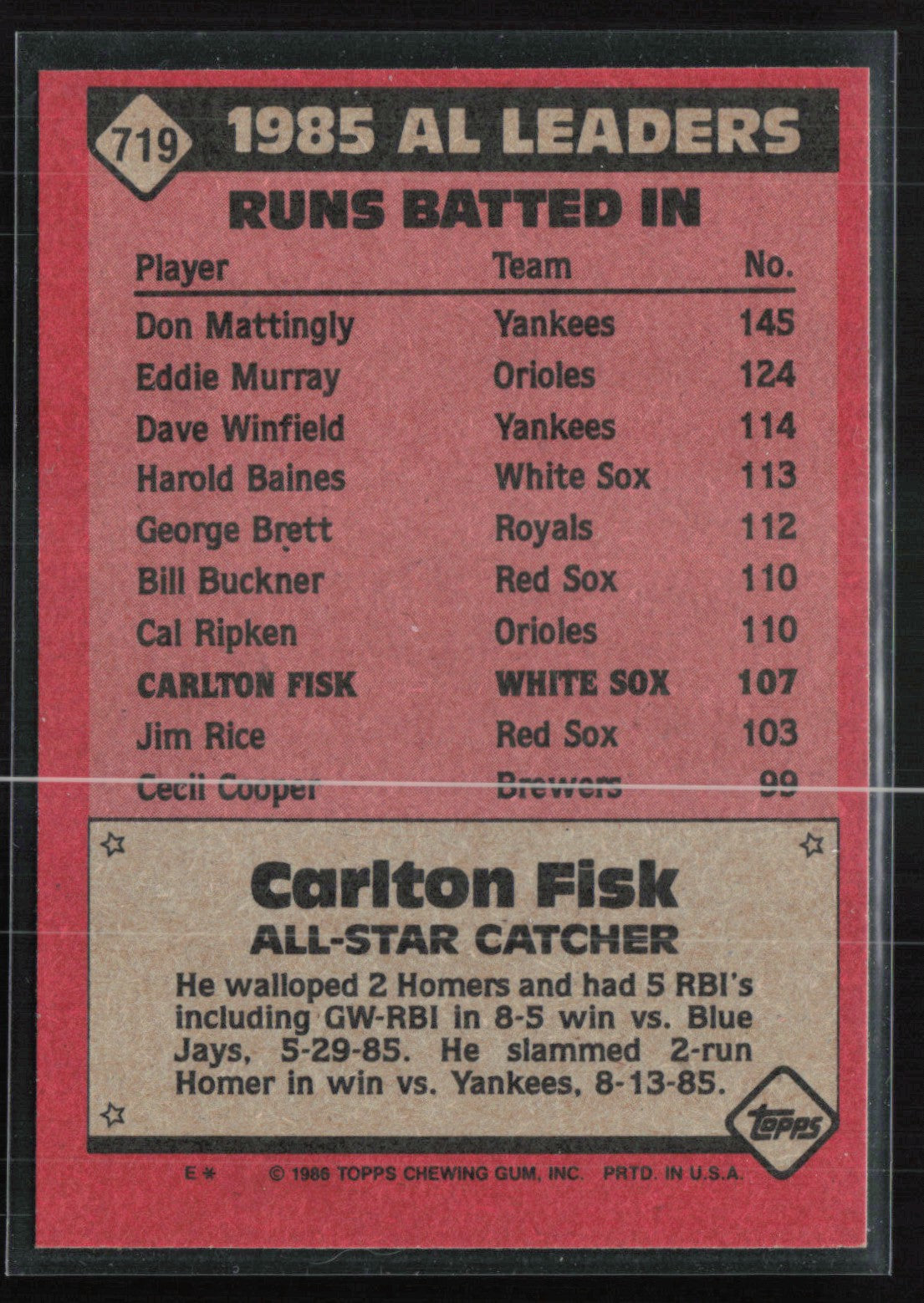 Carlton Fisk