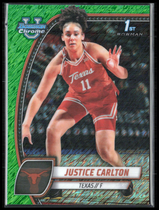 Justice Carlton 1st Bowman Green Shimmer
