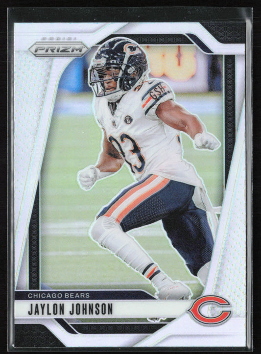 Jaylon Johnson Silver Prizm
