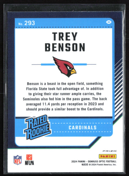 Trey Benson RC Pink