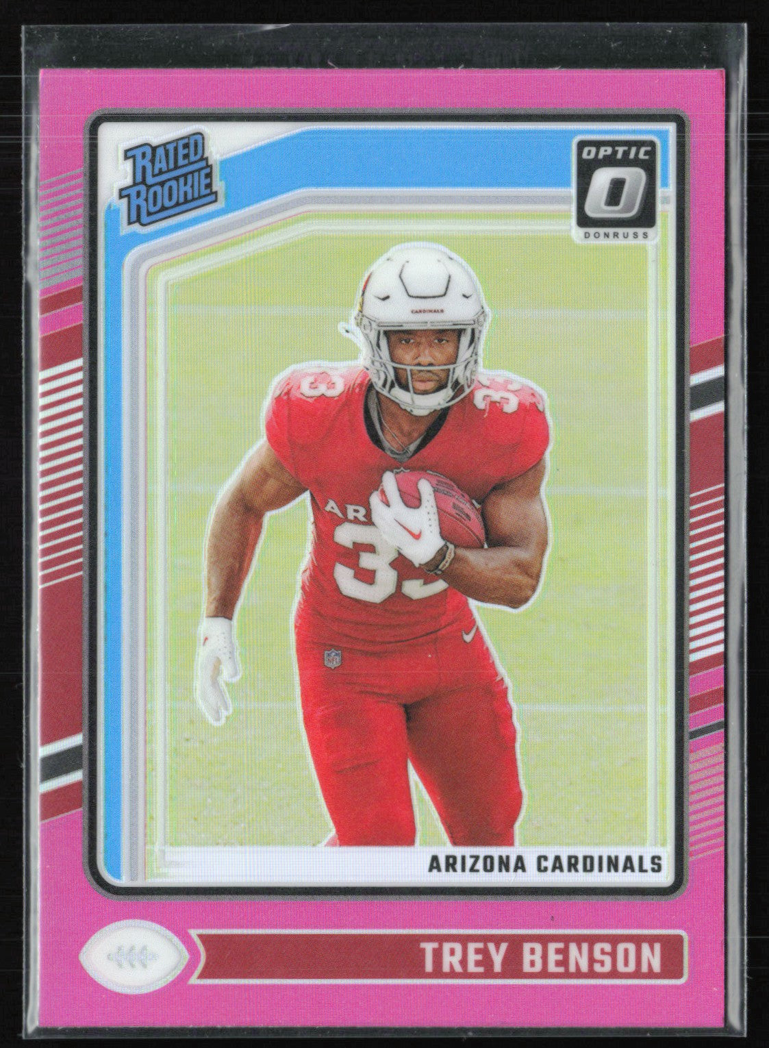 Trey Benson RC Pink