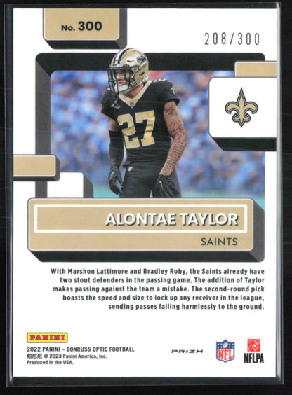 Alontae Taylor RC Silver Wave /300