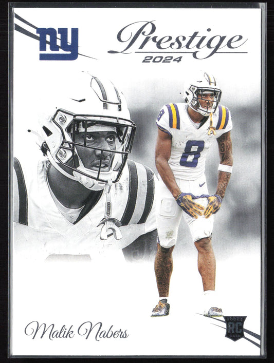 Malik Nabers RC Prestige