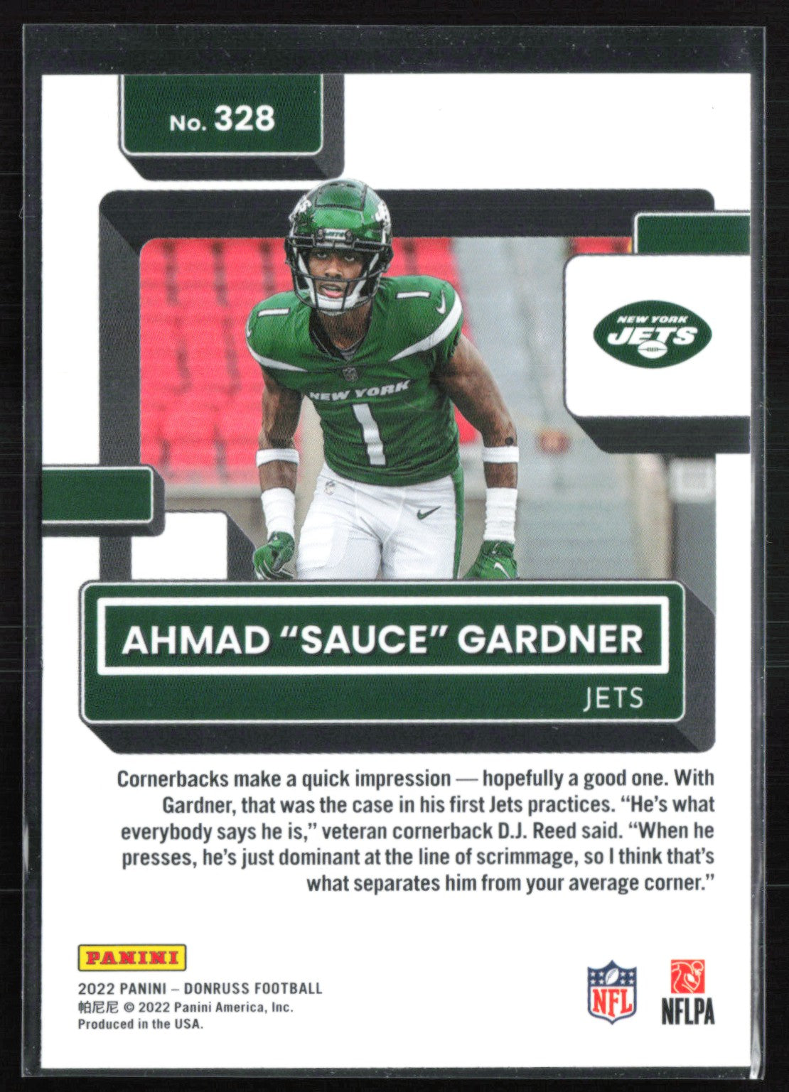 Ahmad Sauce Gardner RC