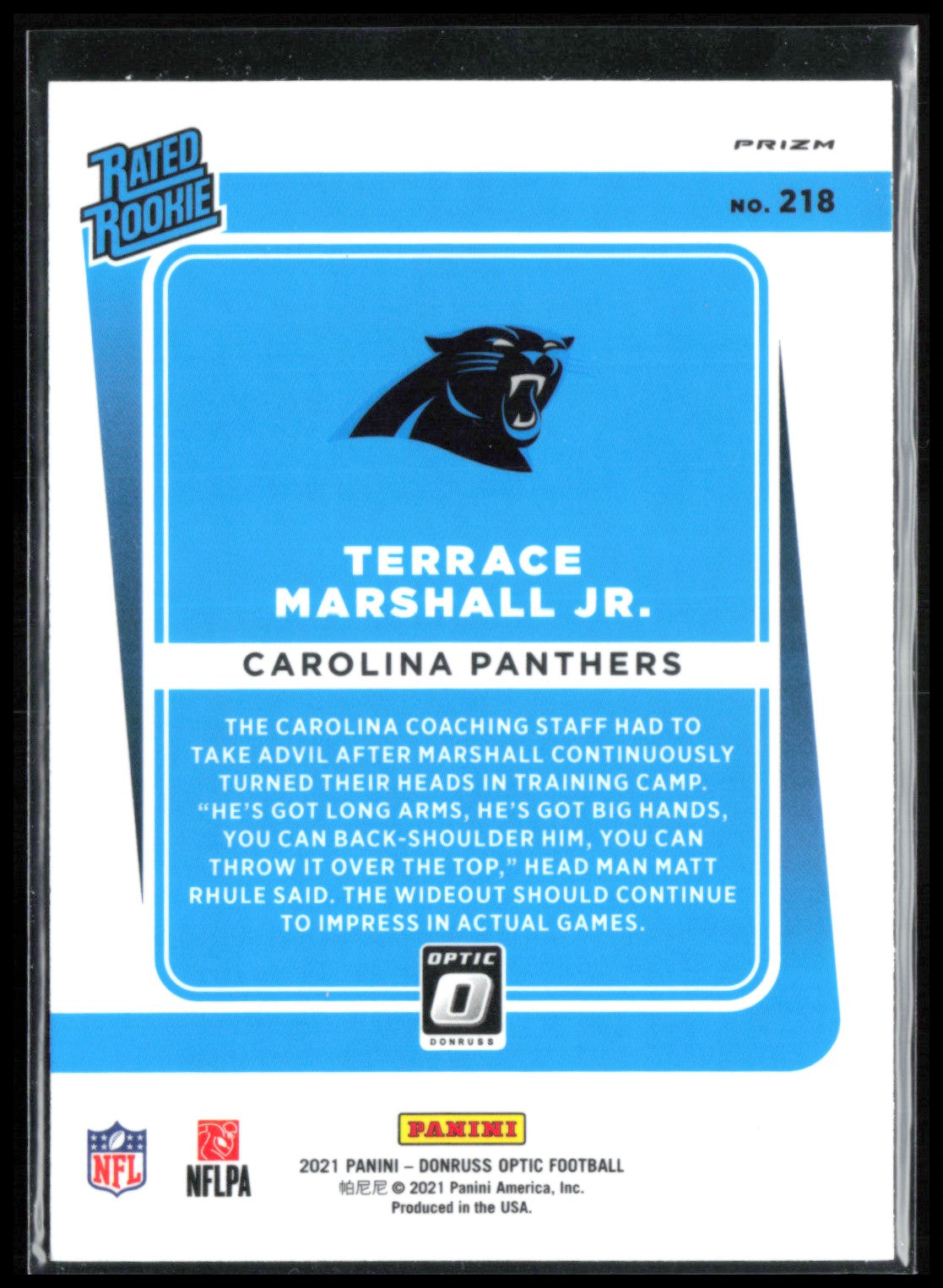 Terrace Marshall Jr. RC Red Hyper