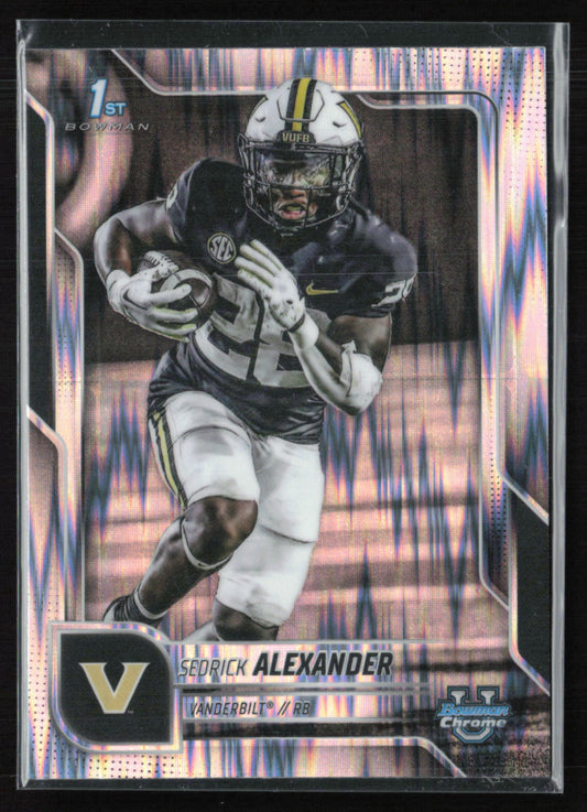 Sedrick Alexander 1st Bowman