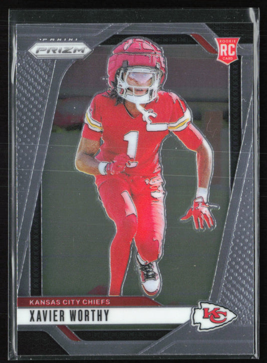 Xavier Worthy RC 2024 Prizm